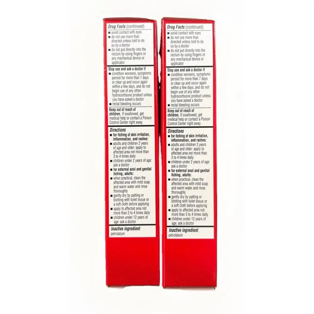 Cortizone-10 Maximum Strength Hydrocortisone 1% Ointment 1oz (2 Pack) Exp 3/2028